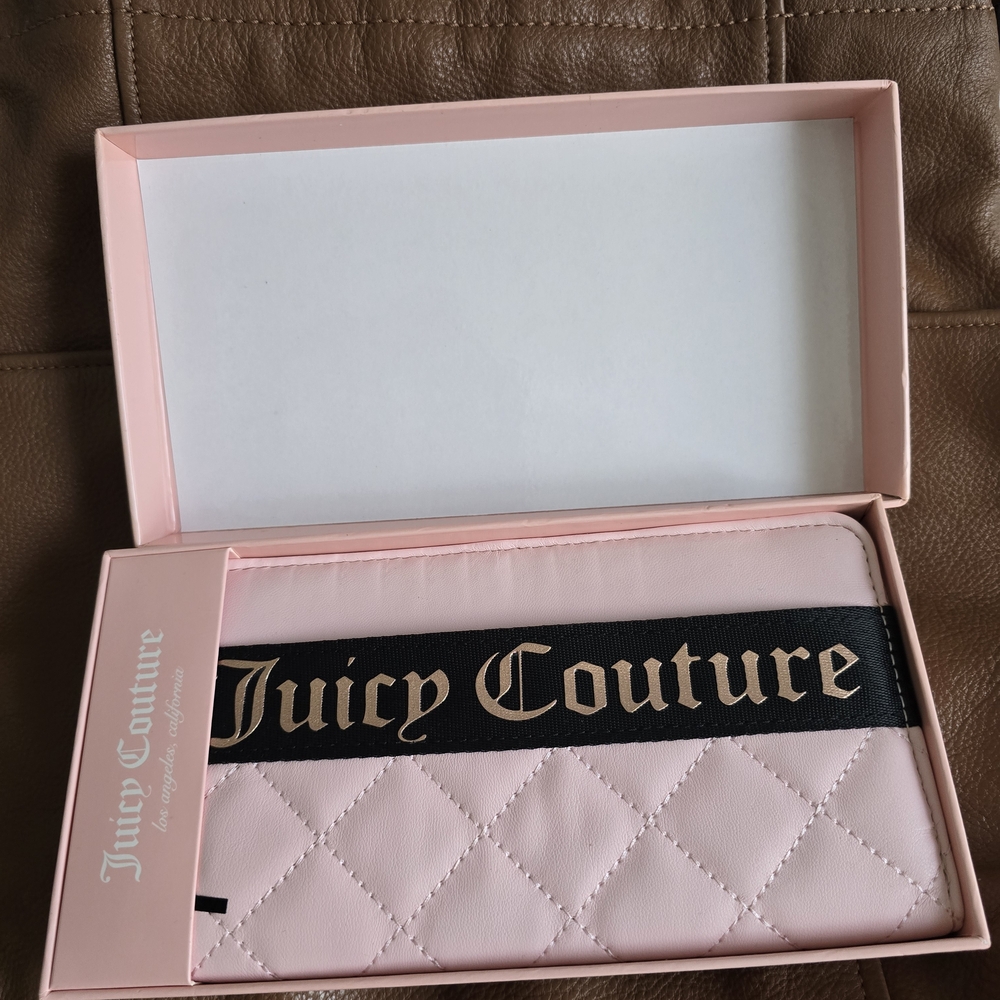 Juicy Couture Pink Quilted Phone Case